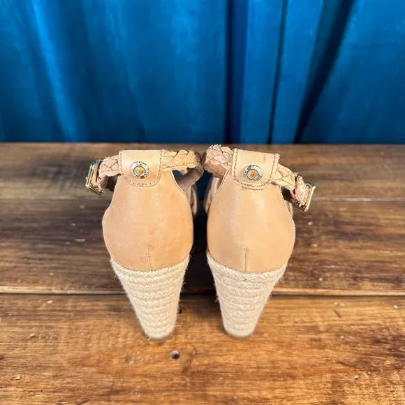 Sperry Skye Leather Espadrille Wedge Sandal Size 10M - Picture 9 of 11